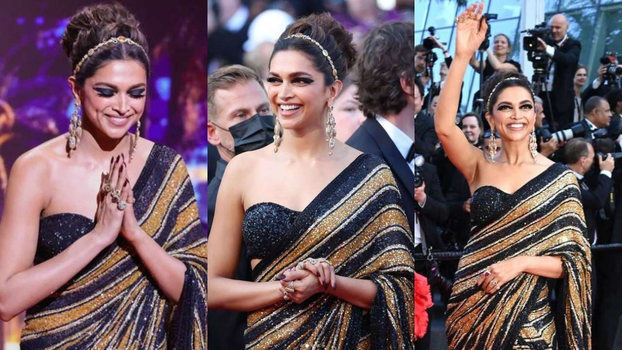 Cannes 2022: Deepika Padukone mesmerises in plunging neckline