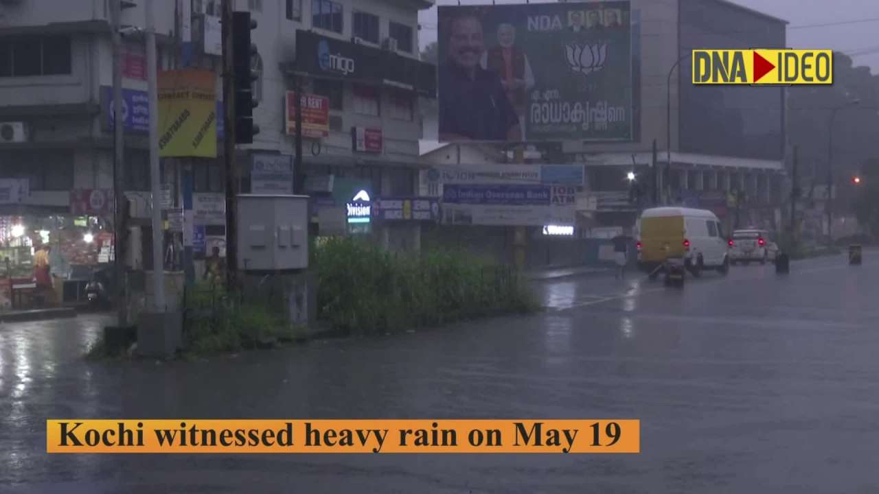 Kerala Heavy Rain Lashes Kochi More In Offing