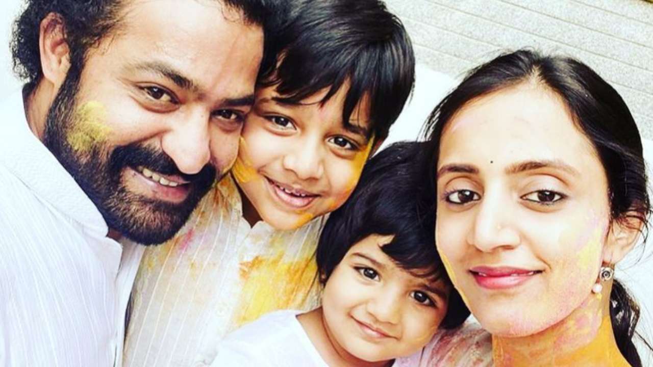 Jr NTR's family celebrating Holi together