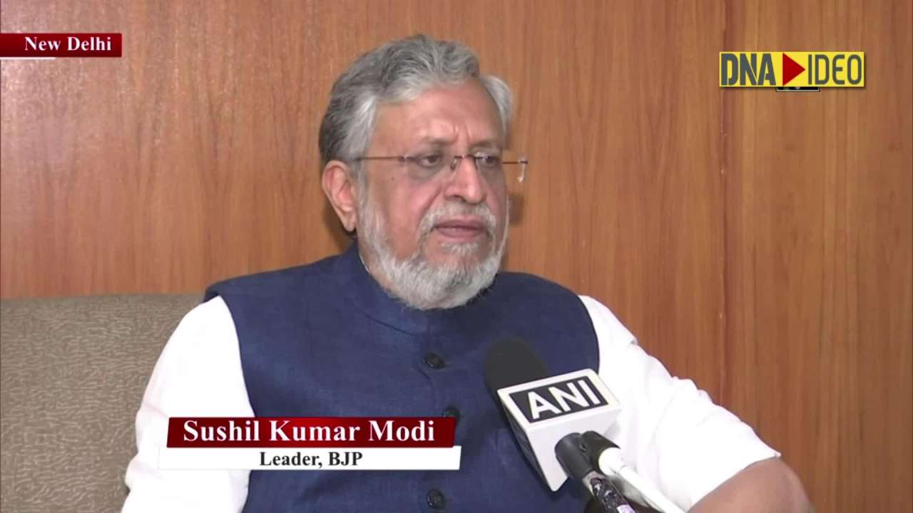 Lalu Yadav made people donate land for Group-D job: Sushil Modi