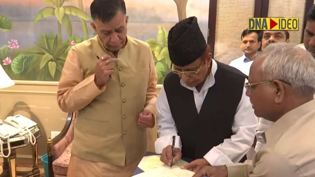 Azam Khan, Abdullah Azam take oath as MLA in UP Assembly