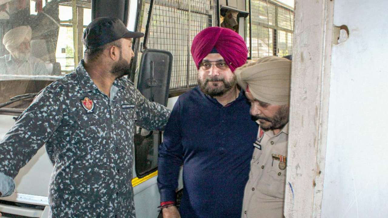 Indian Wife Navjot Videos - 1988 road rage case: Navjot Singh Sidhu to get special diet in jail due to  health conditions
