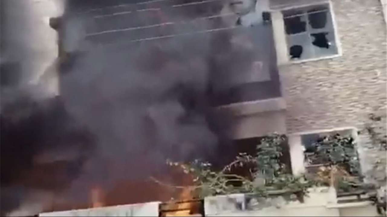 Andhra Pradesh minister P Viswarup's house set on fire amid violence over  renaming of district