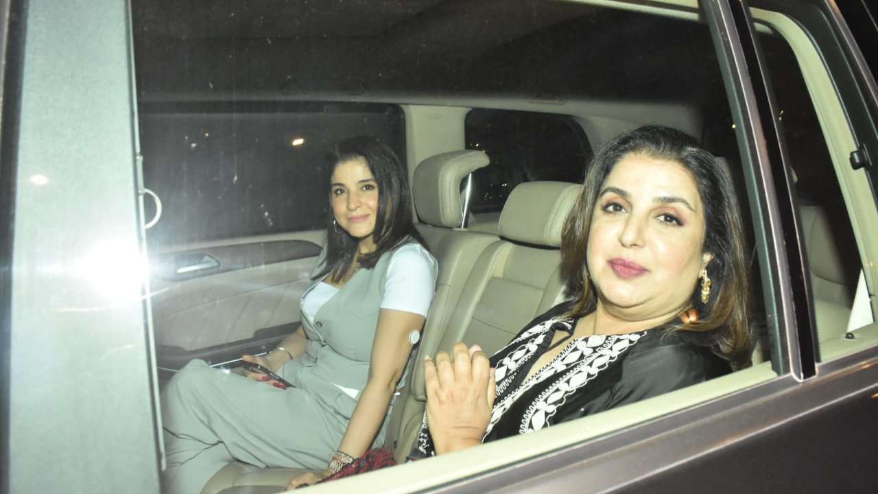 Farah Khan with Maheep Kapoor