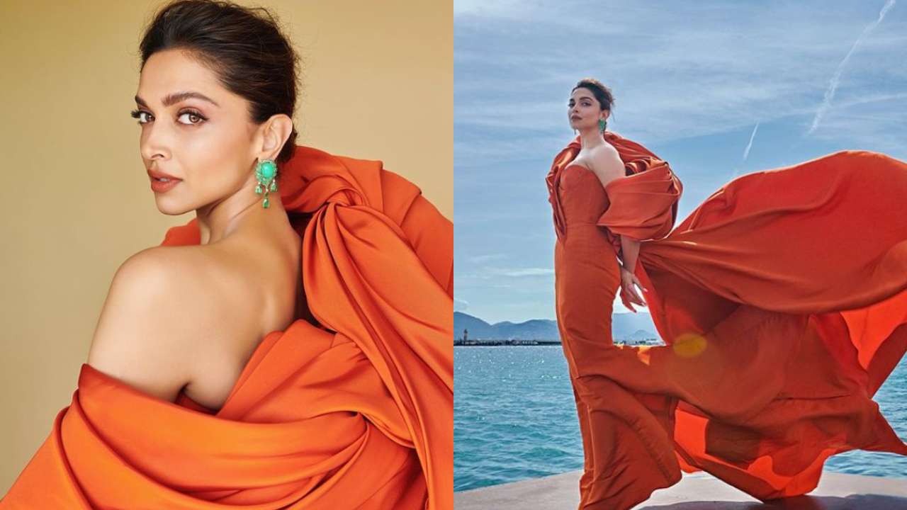 Deepika Padukone trolled as she struggles with her massive gown at ...