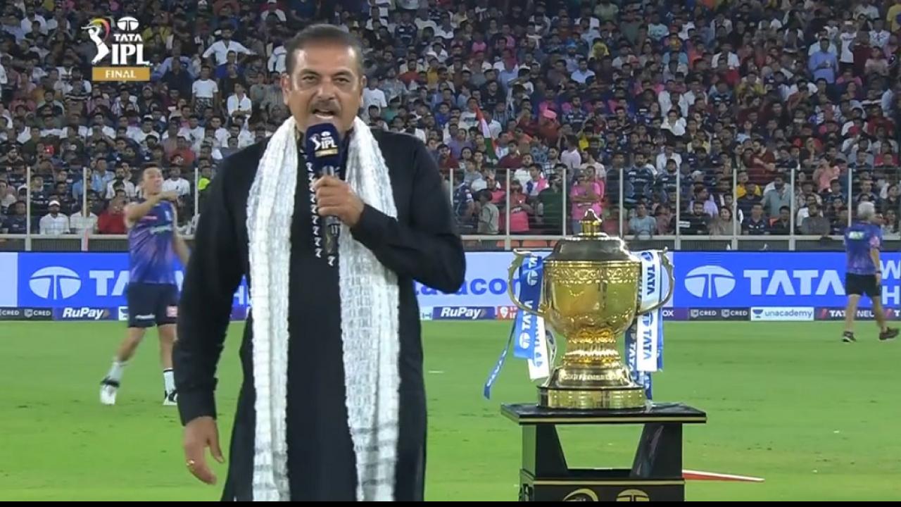 Ravi Shastri ने संभाली प्रेजेंटेशन की कमान