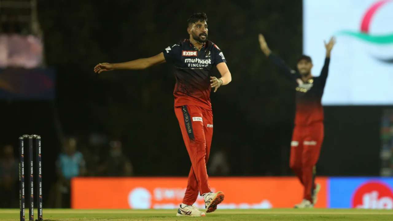 Mohammed Siraj - Royal Challengers Bangalore (RCB)