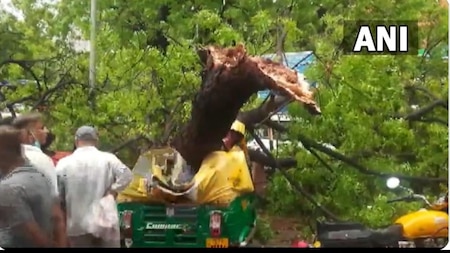 बारिश के बाद गिरा तापमान