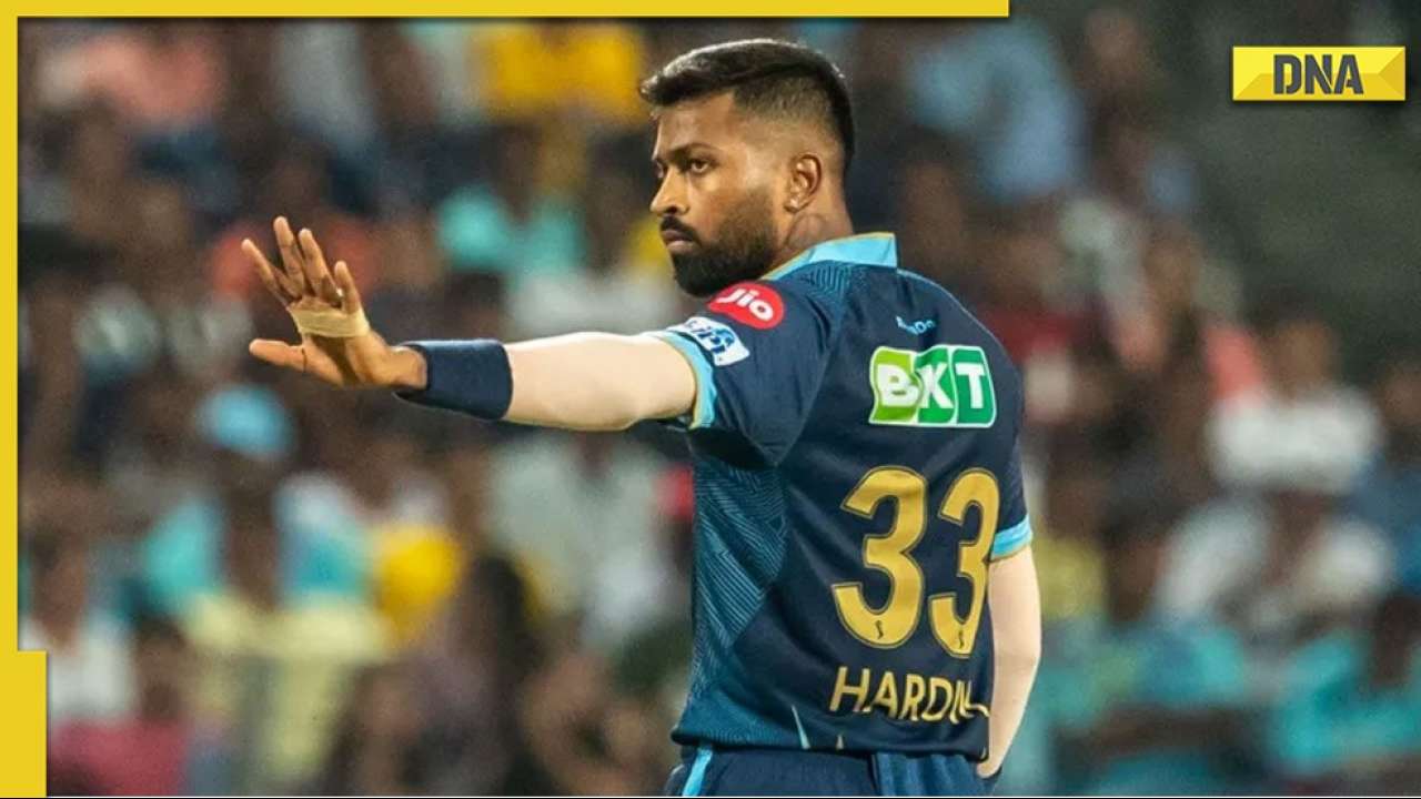 GT Jersey Hardik Pandya 33 - Gujarat Cricket Team Half Sleeve