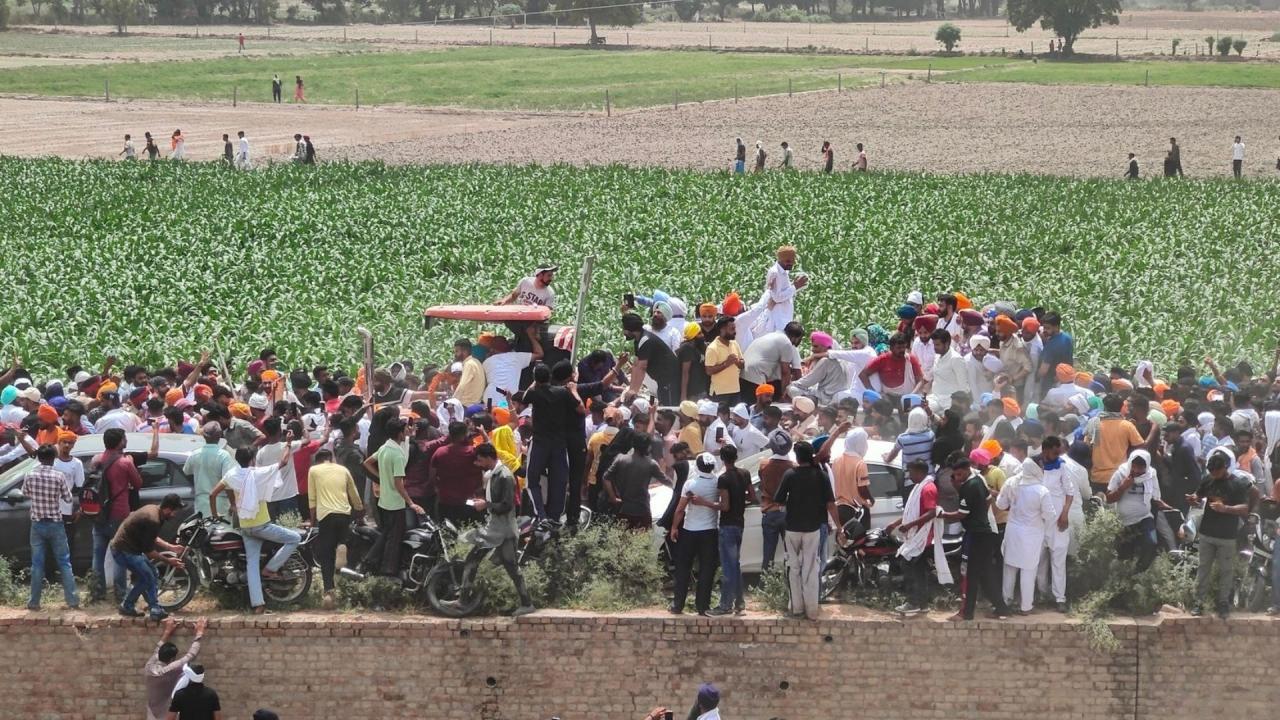 मूसेवाला ने की थी जुताई, उसी खेत में हुआ अंतिम संस्कार