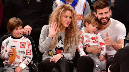 Shakira and Gerard Pique's children