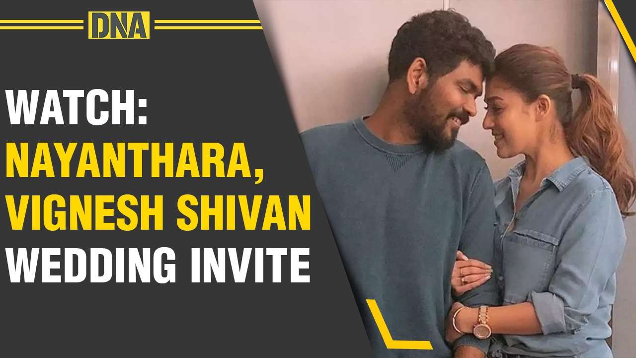 Watch: Nayanthara and Vignesh Shivan's wedding invite, as it goes viral