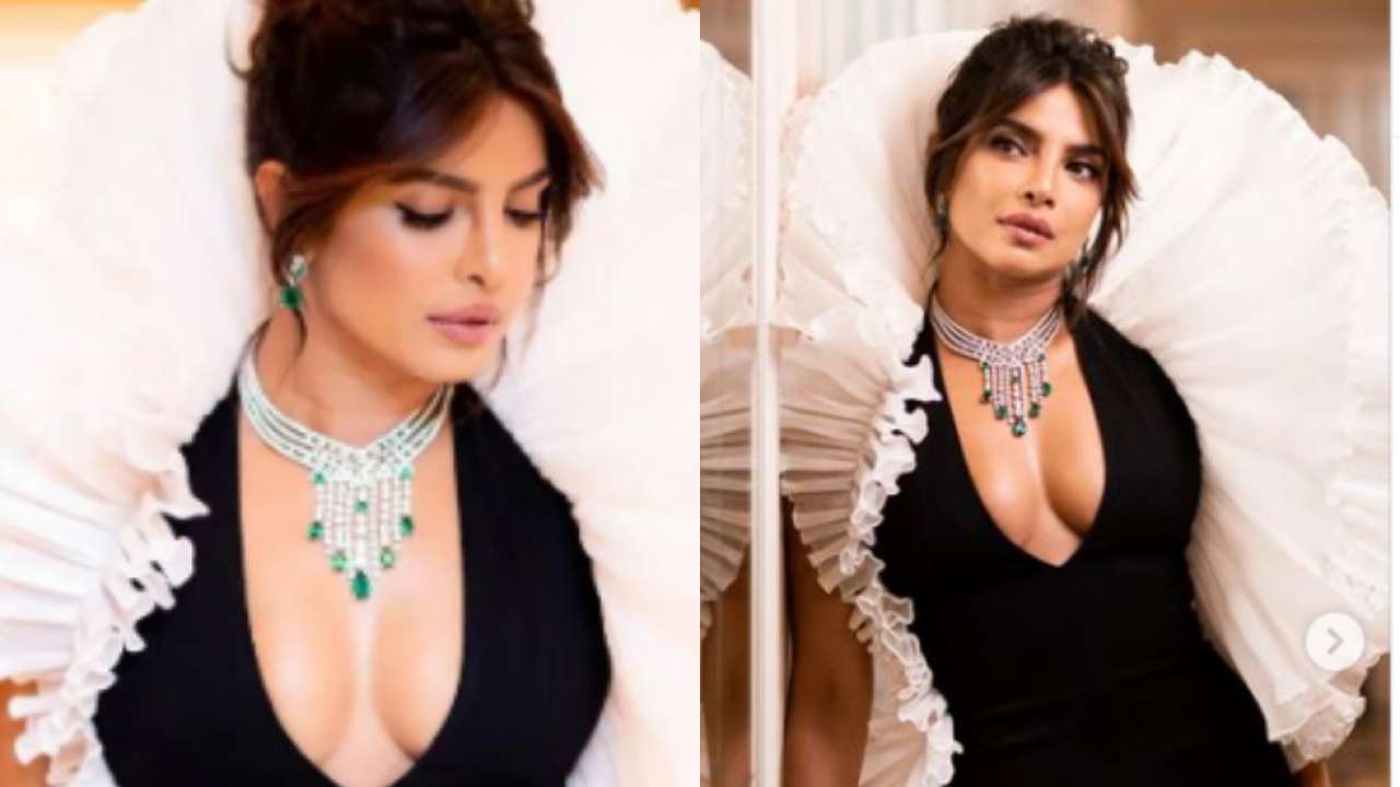 Priyanka Chopra Looks Drop Dead Gorgeous In Backless Gown Shares Stunning Photos 