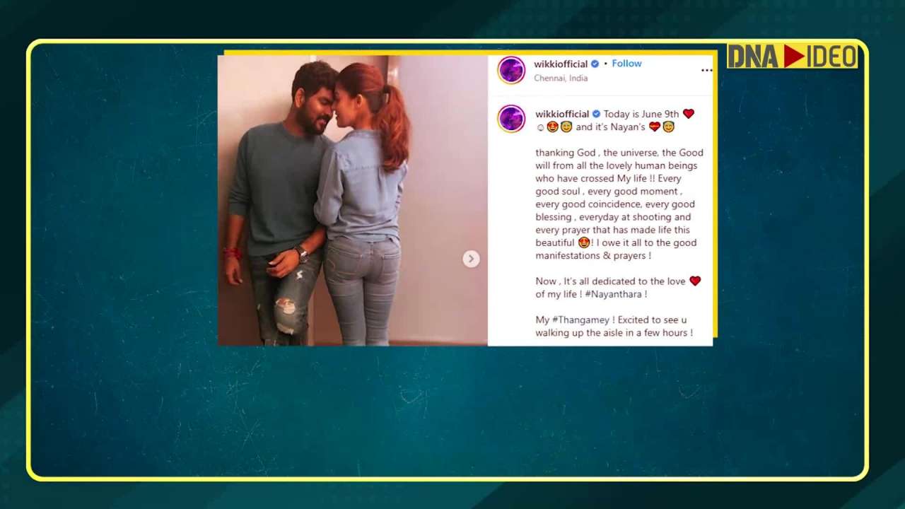 Filmmaker Vignesh Shivan pens a beautiful note for Nayanthara