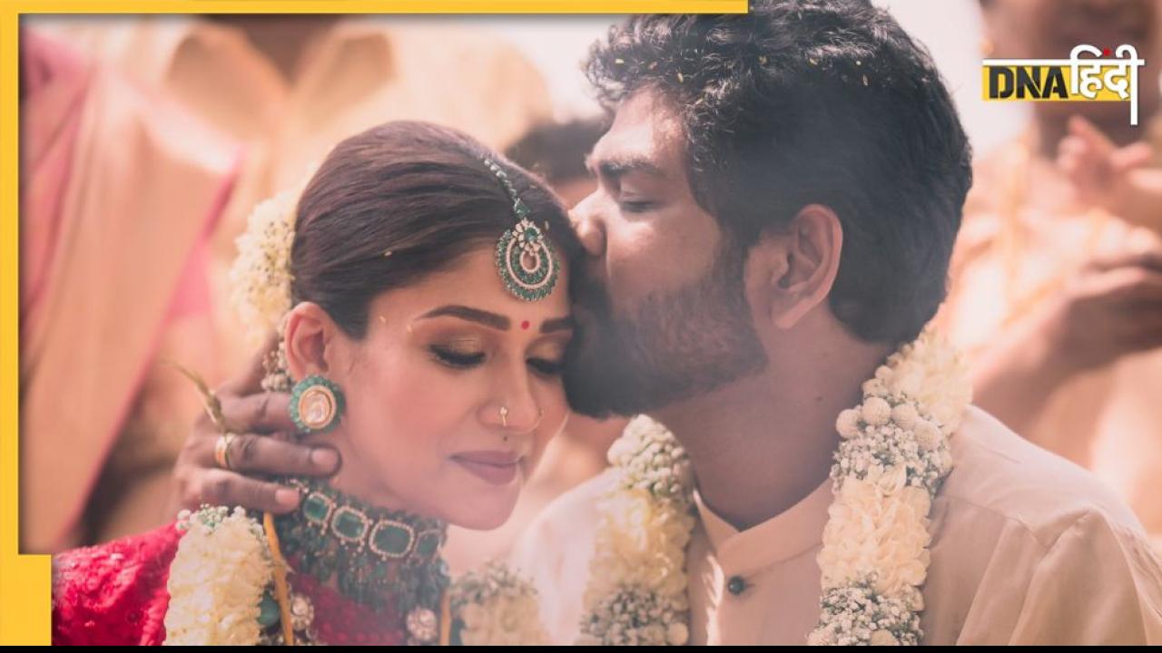Nayanthara-Vignesh Shivan Wedding First Photo: नयनतारा को चूमते दिखे विग्नेश, मिस ना करें ये रोमांटिक पल