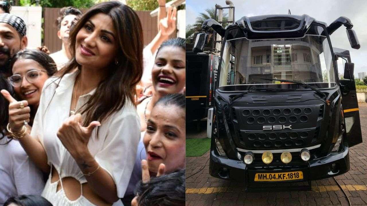 Shilpa Shetty Vanity Van