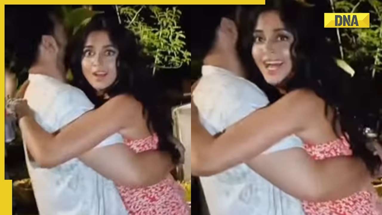 Karan Kundrra lifts Tejasswi Prakash as they celebrate her birthday in Goa,  video goes viral