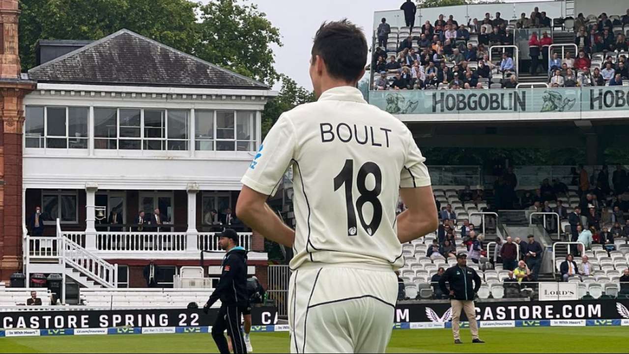 Trent Boult from New Zealand