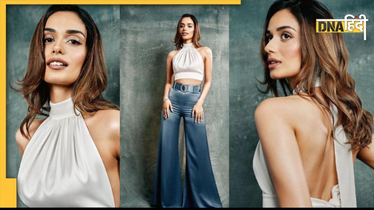 Photos में देखें Manushi Chhillar का किलर लुक! ट्राउजर-टॉप में नजर आईं बेहद खूबसूरत