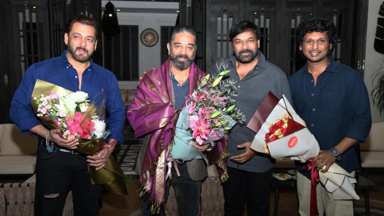 Kamal Haasan and Chiranjeevi bond