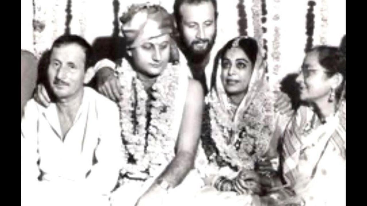 Kirron Marriage with Anupam kher 