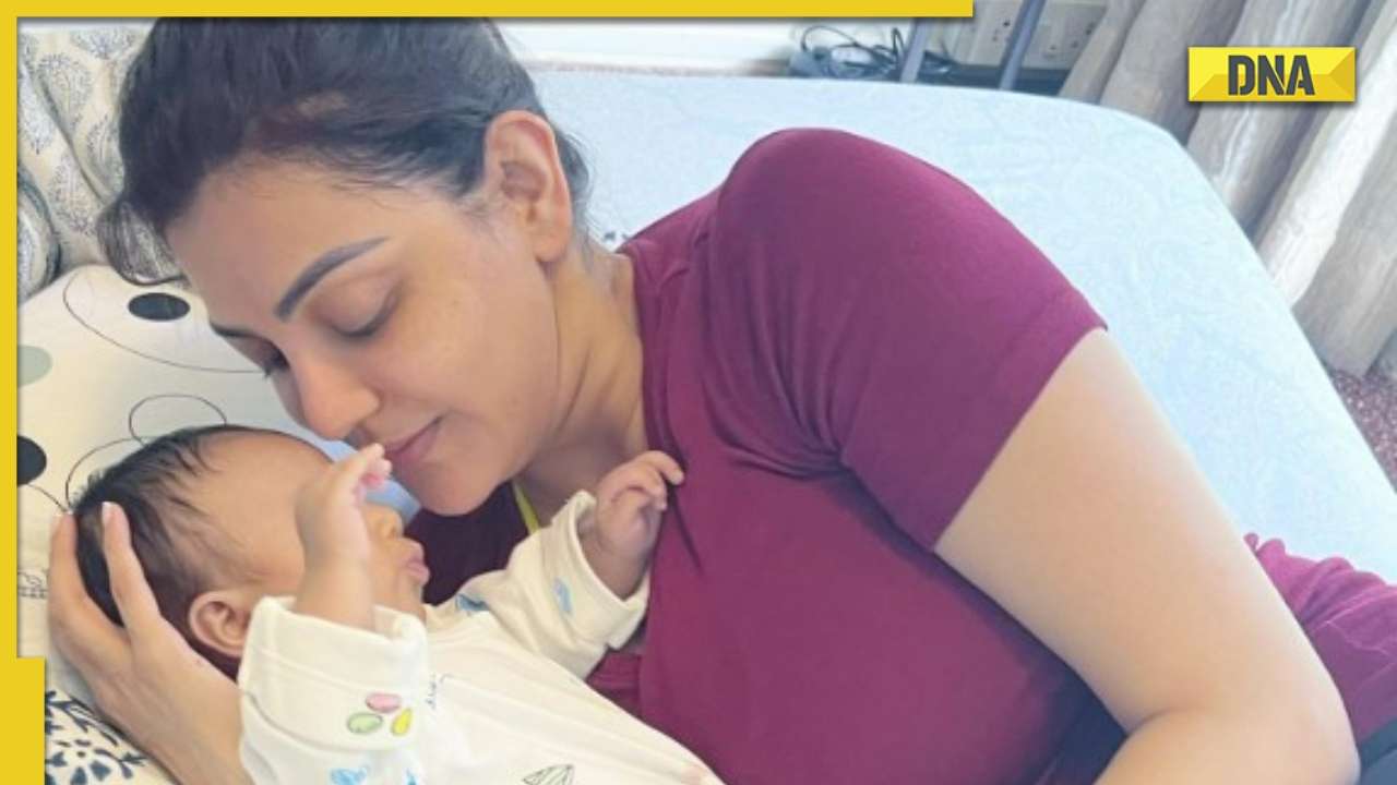 1280px x 720px - Kajal Aggarwal drops adorable photo with her son Neil, calls him 'love of  my life'