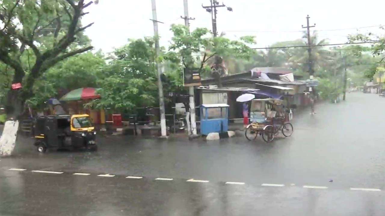 Waterlogging in several areas of Guwahati