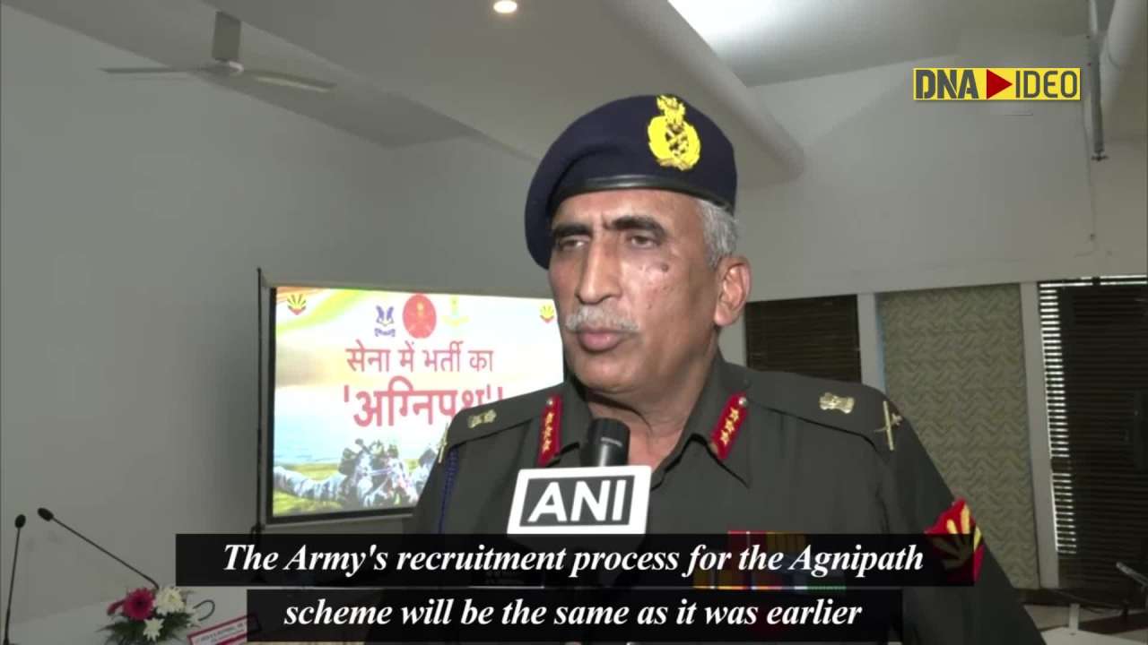 Agnipath scheme: Recruitment process to begin in next three months, says Lt General KK Repswal