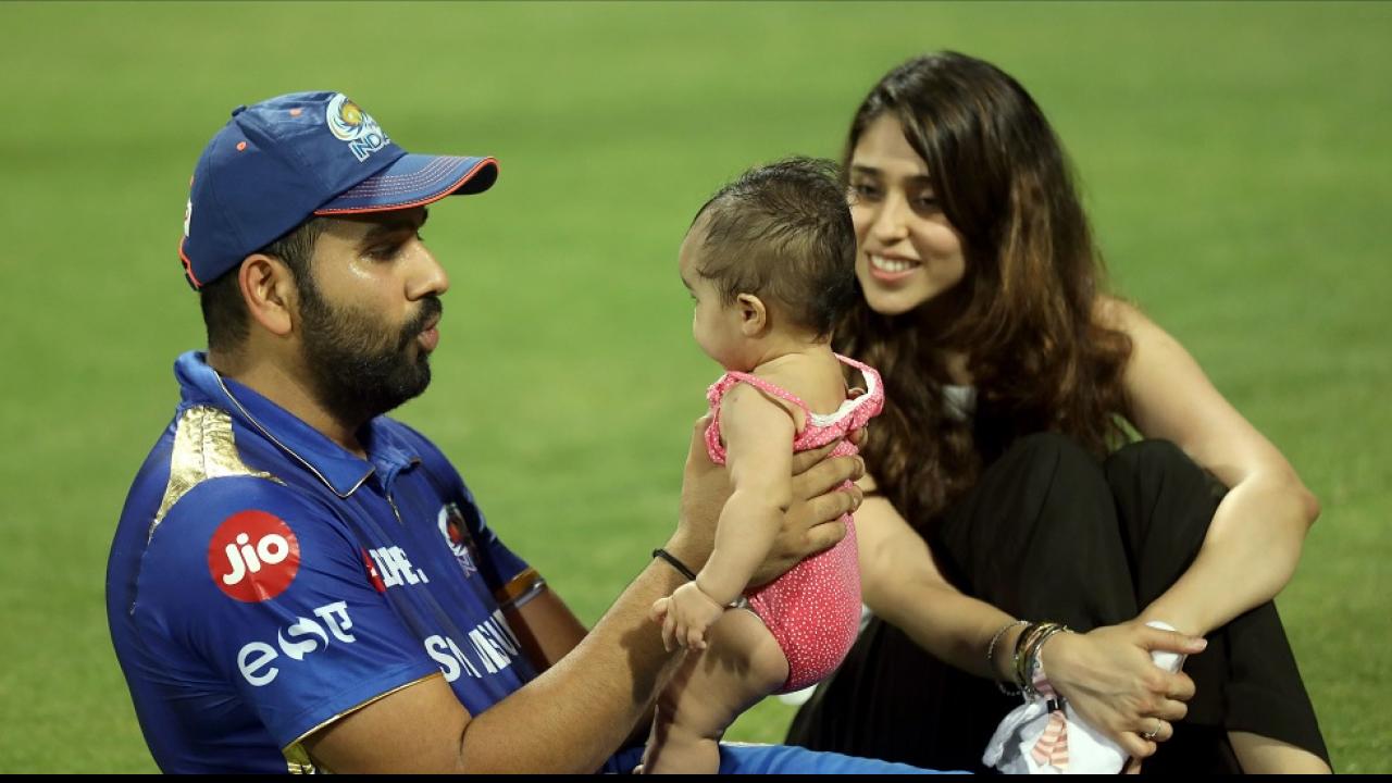 Rohit Sharma बिटिया पर छिड़कते हैं जान