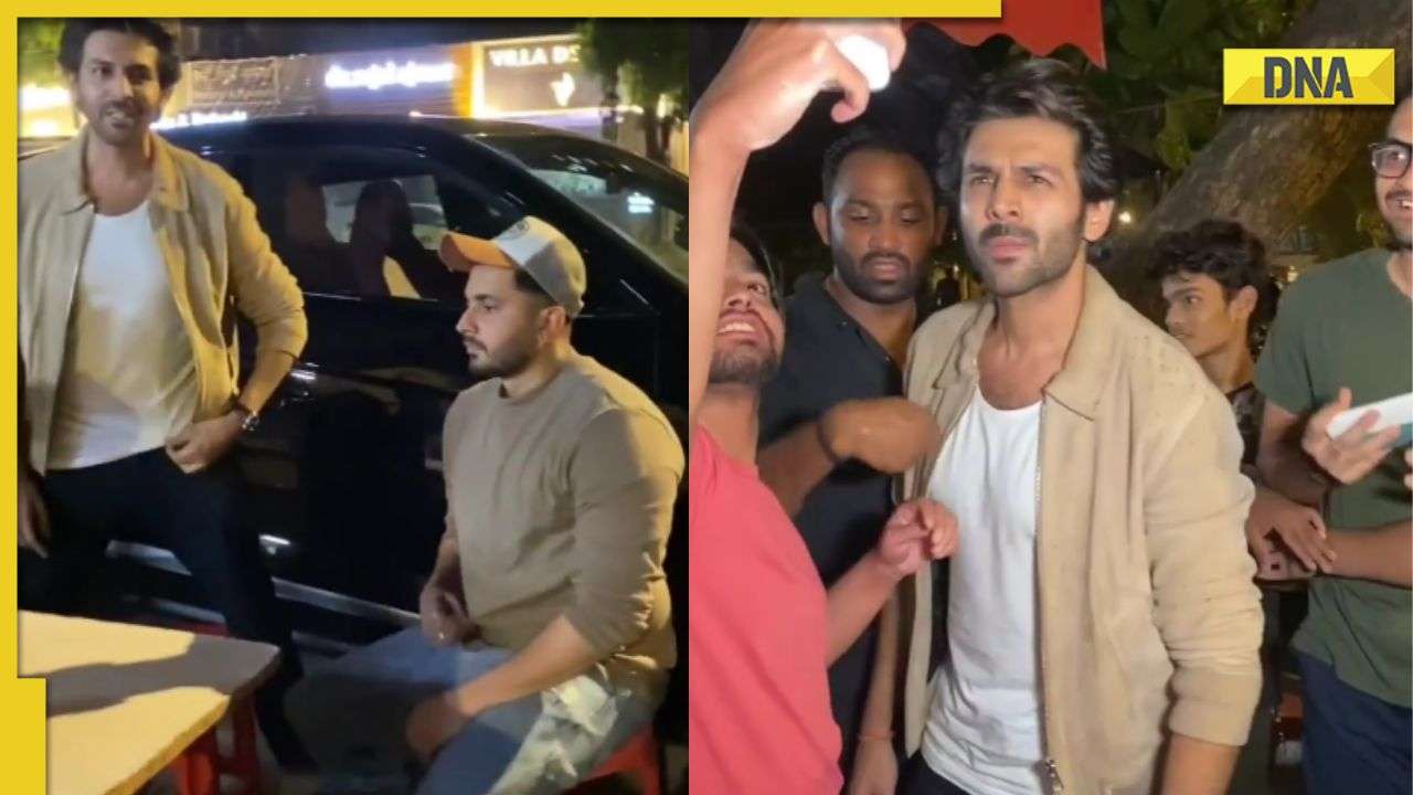 Kartik Aaryan celebrates Bhool Bhulaiyaa 2 success with SKTKS co-star Sunny Singh