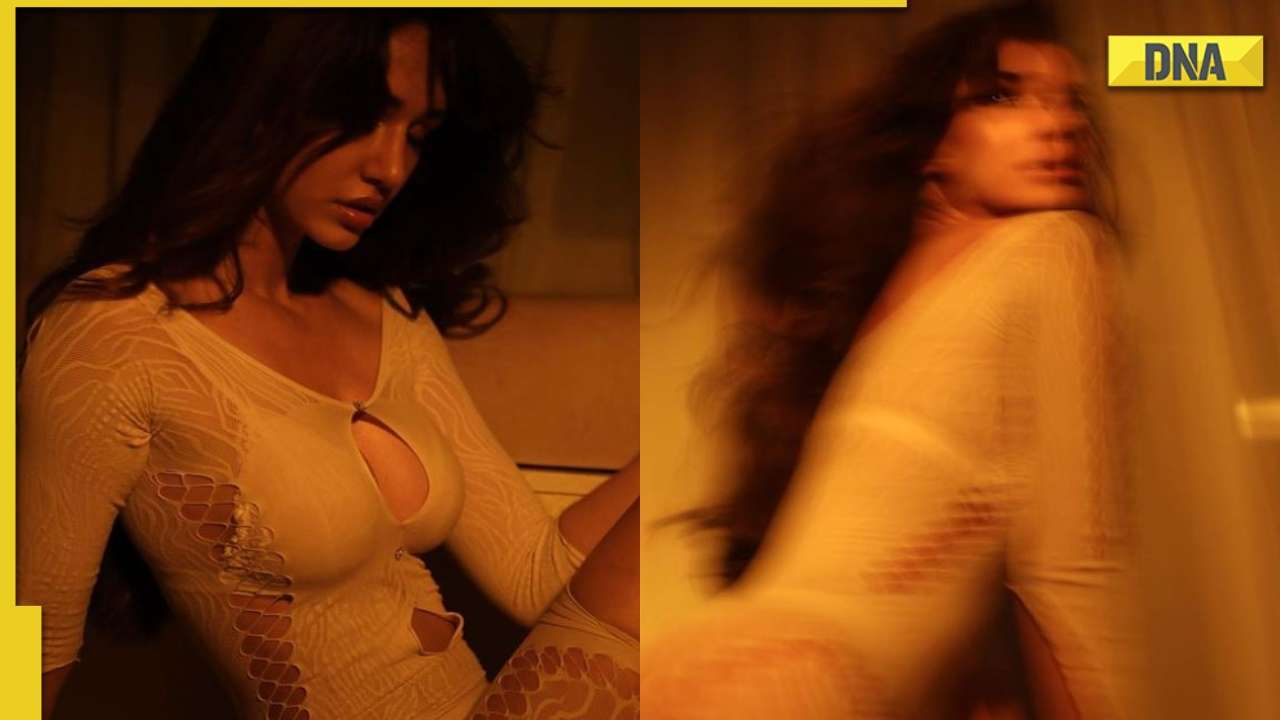 Disha Patani raises temperature in sexy white bodycon dress, shares  sizzling hot photos