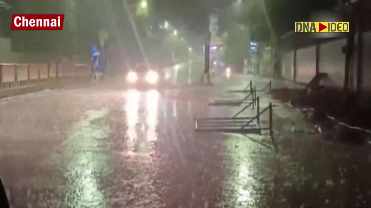 Heavy Rainfall Lashes In Various Parts Of Chennai