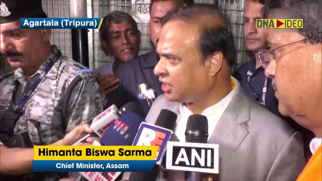 Assam CM Himanta Sarma says Tripura By-polls: BJP will win all 4 seats