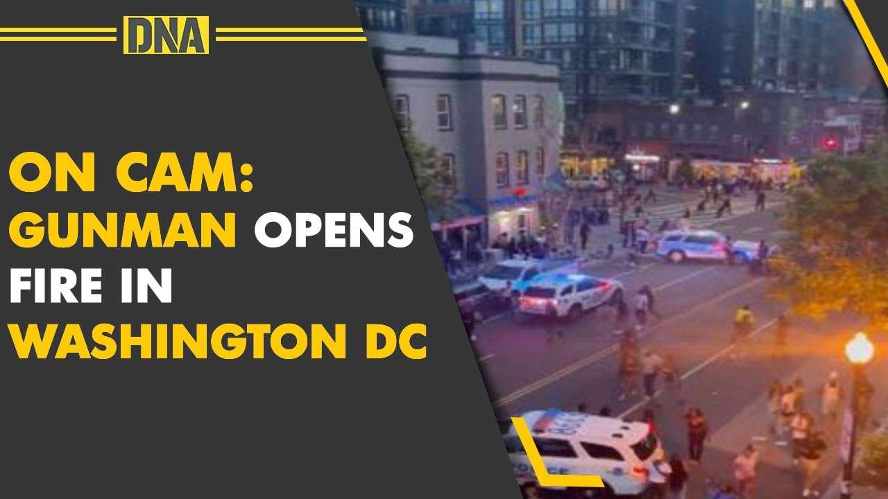  Gunman opens fire in Washington DC: Dramatic moments captured on cam