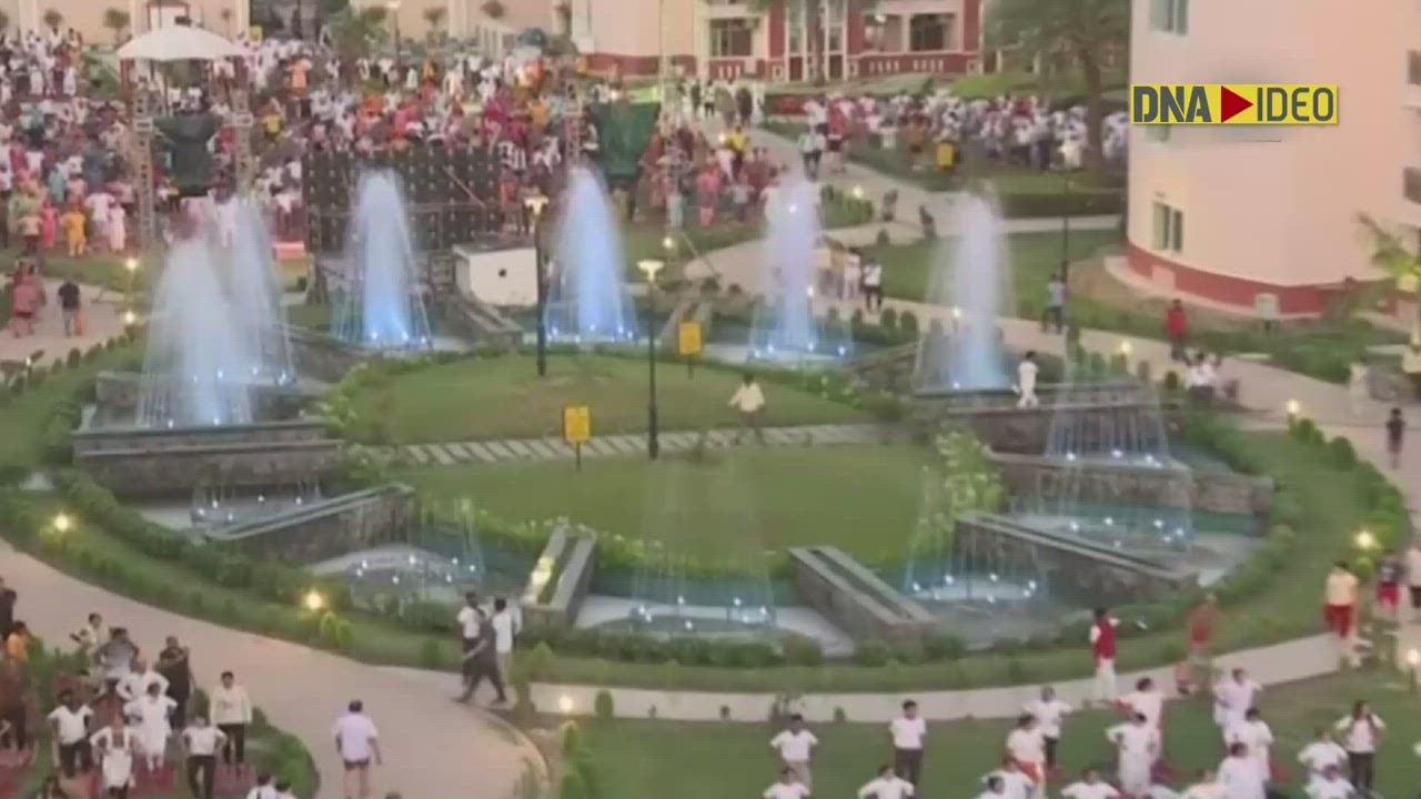 International Yoga Day 2022: Yog Guru Ramdev performs yoga