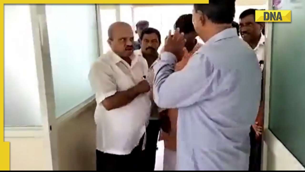 Video of Karnataka JD(S) MLA slapping college principal goes viral