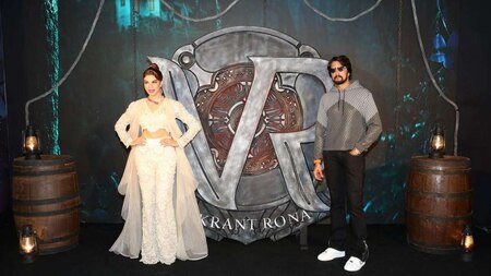 Kiccha Sudeep and Jacqueline Fernandez launch Vikrant Rona trailer