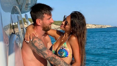 Lionel Messi the husband