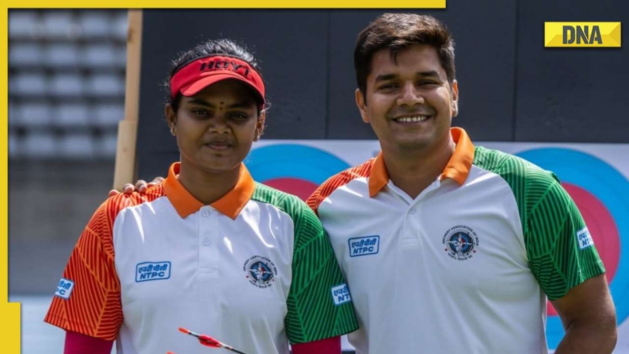 Archery World Cup 2022 Abhishek Verma, Jyothi Surekha Vennam win gold in compound mixed team event