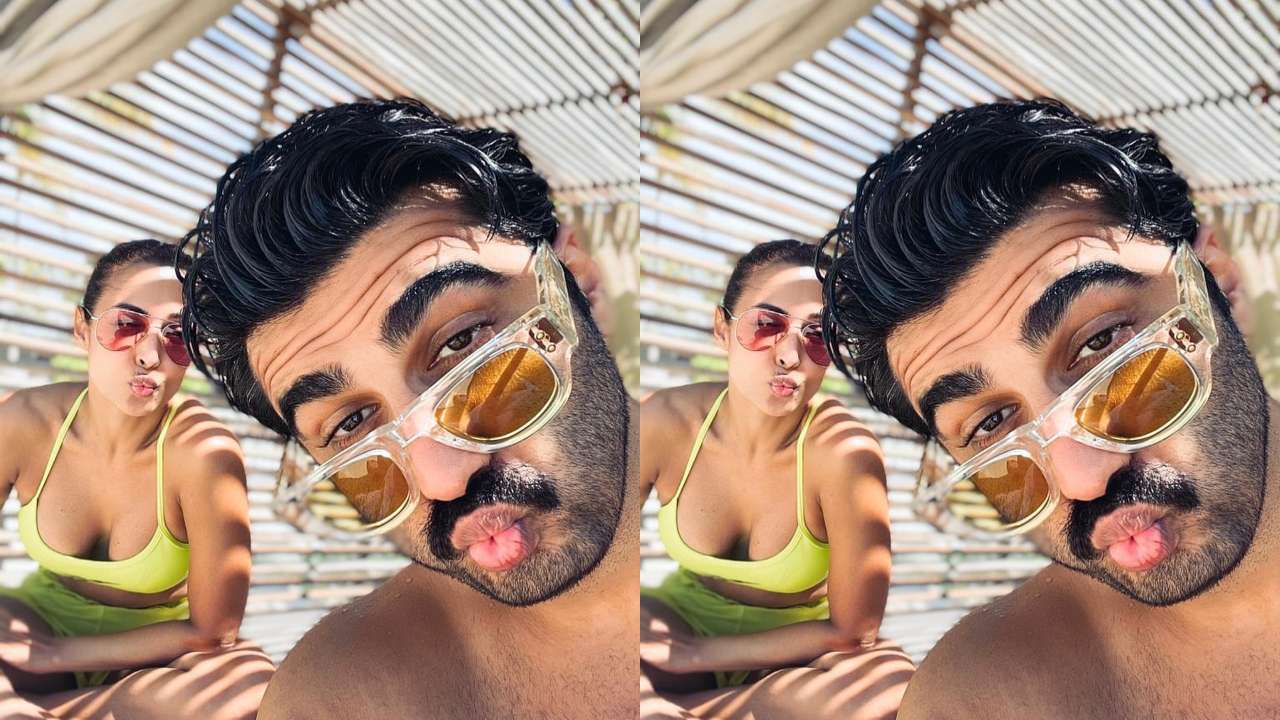 Malaika Arora and Arjun Kapoor's goofy selfie