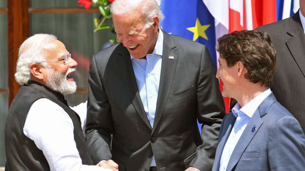 PM Modi meets President Biden