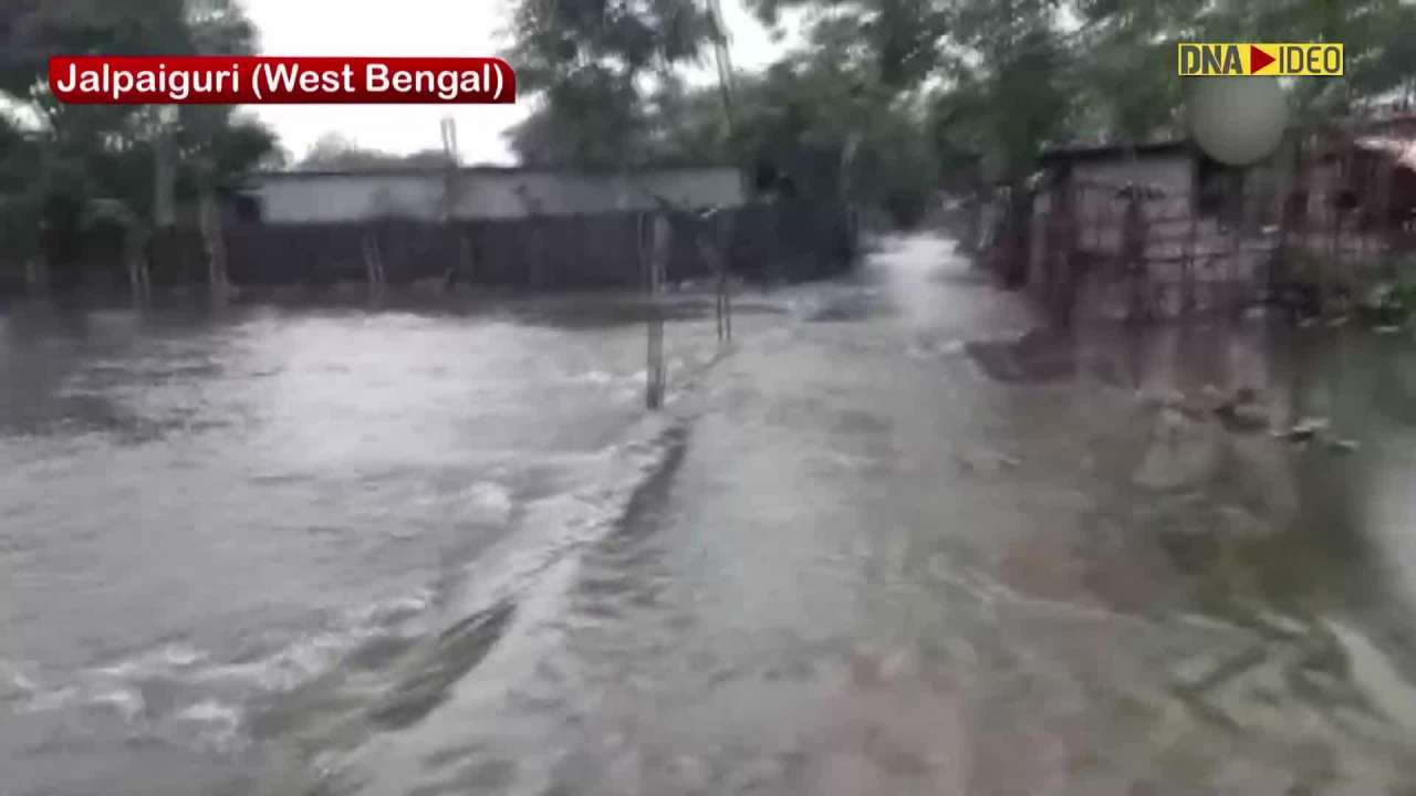 Heavy showers inundate large parts of Garalbari area in West Bengal's Jalpaiguri