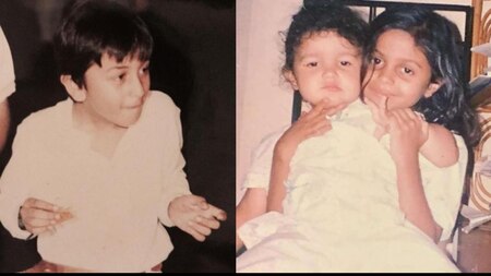 Alia Bhatt, Ranbir Kapoor Childhood Photo