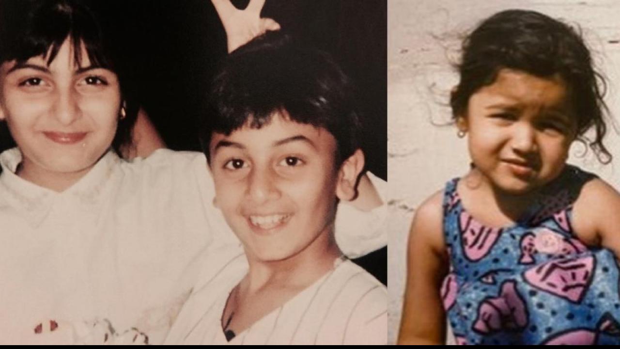 Alia Bhatt, Ranbir Kapoor Child Looks