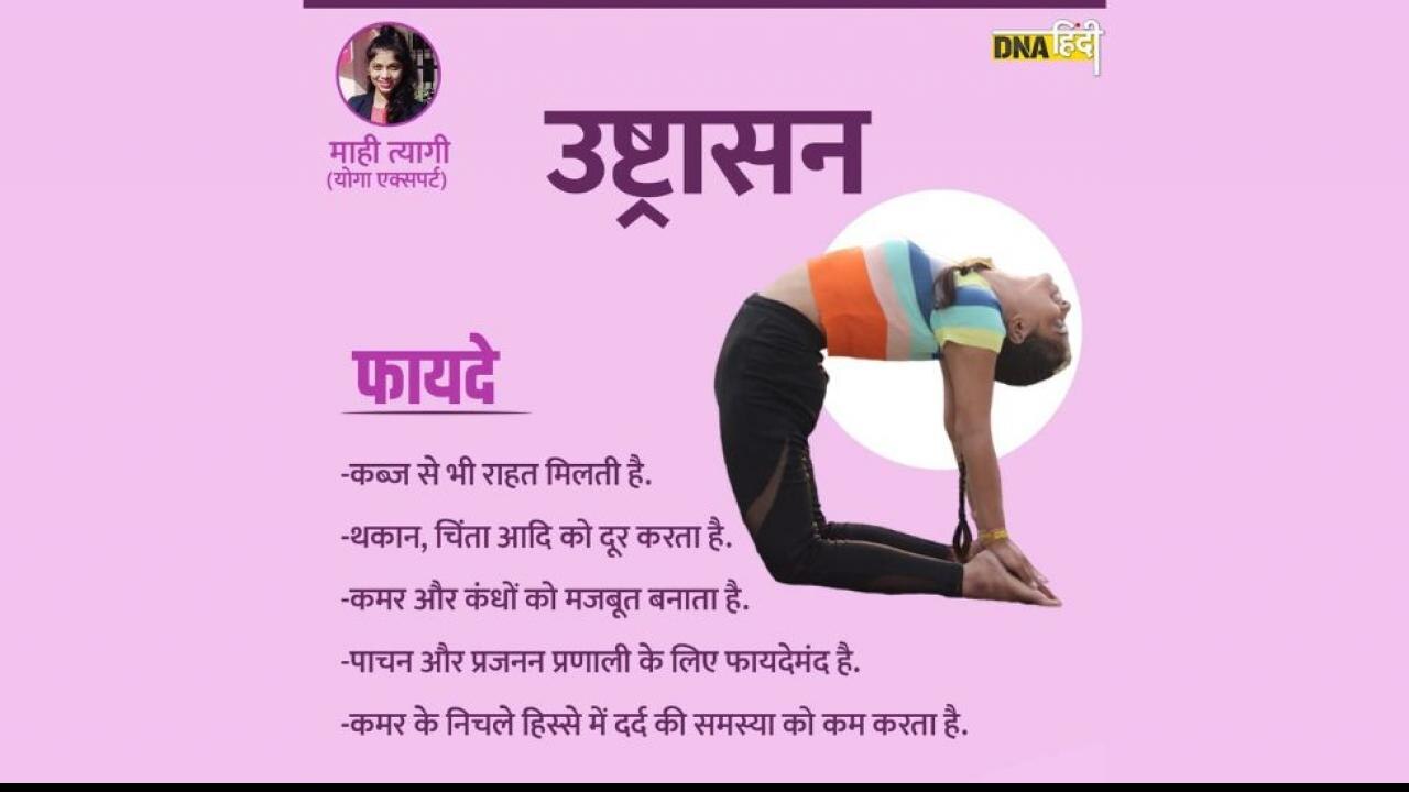 उष्ट्रासन (Ustrasana) 