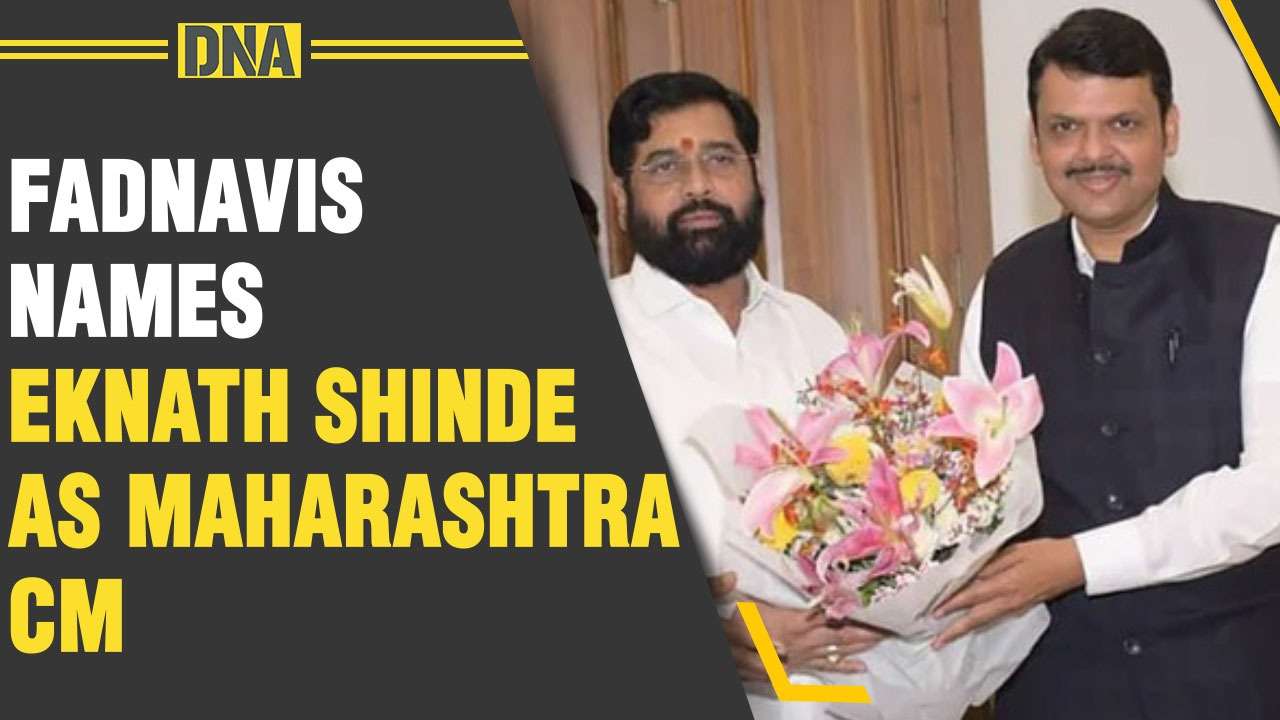 BJP Leader Devendra Fadnavis Announces Eknath Shinde To Be Maharashtra ...