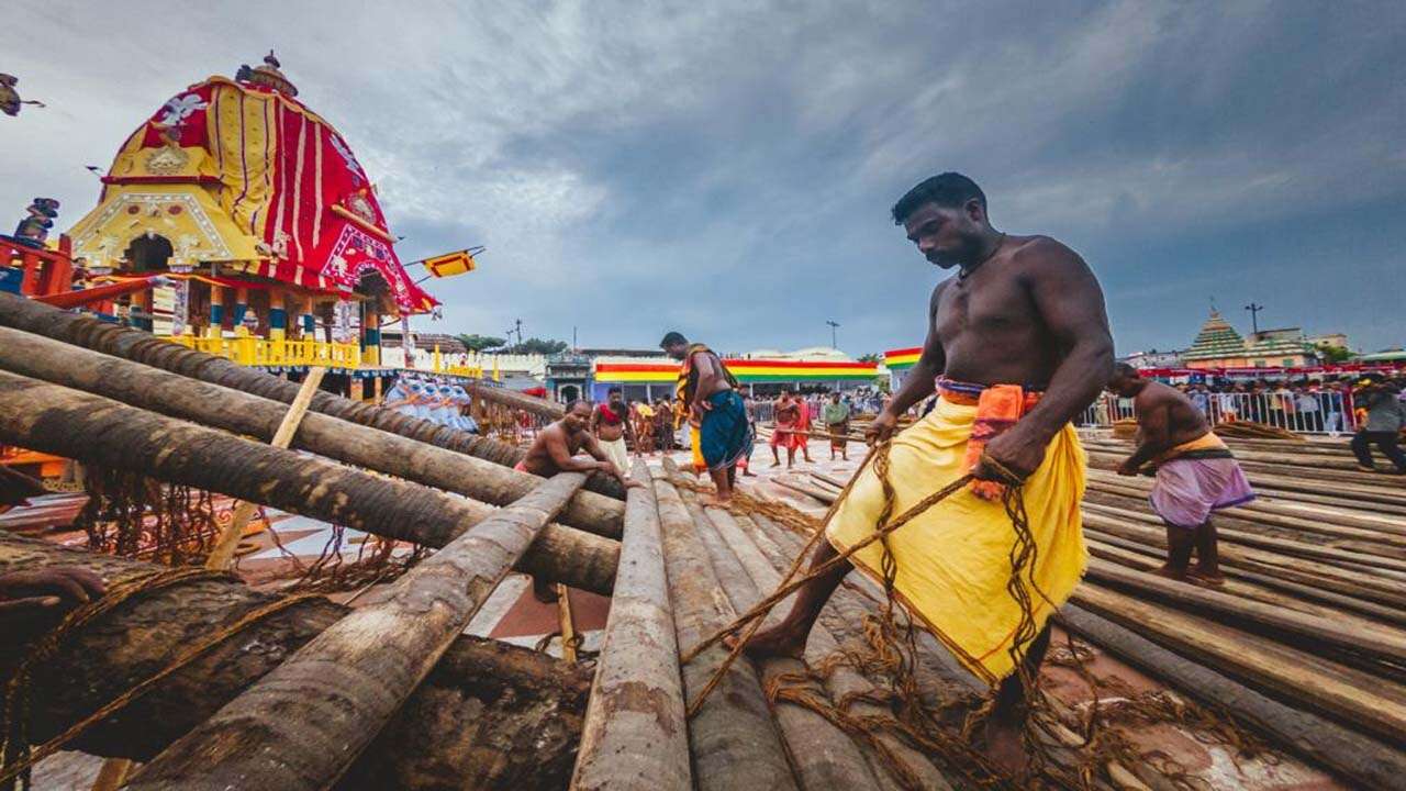 Lord Krishna, Balram's departure for Mathura celebrated as Rath Yatra