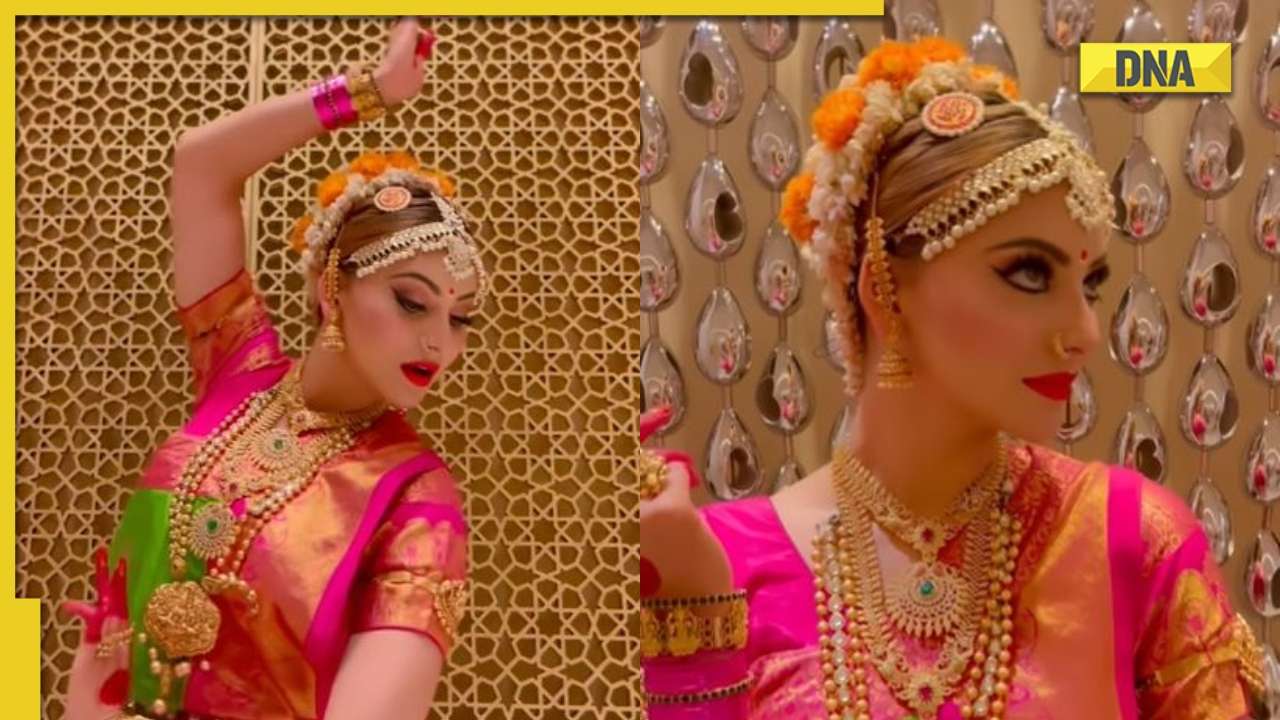 Urvashi Rautela Ki Xxxx Video - Urvashi Rautela leaves fans mesmerised with her Bharatanatyam act on Bhool  Bhulaiyaa 2 song Mere Dholna