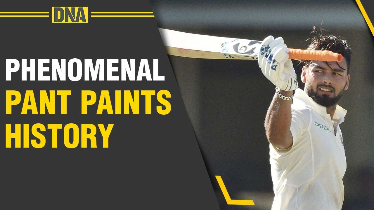  Rishabh Pant scripts history in England, smashes many records