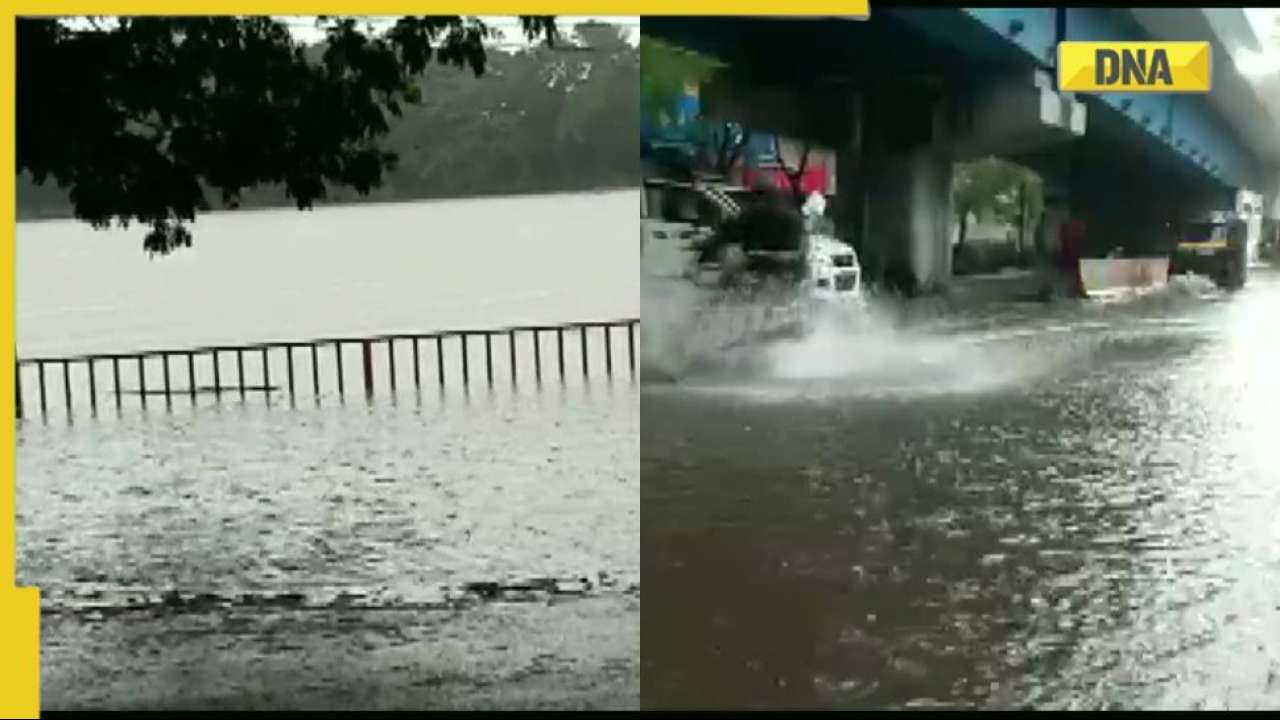Maharashtra rains: Retaining wall of lake collapses in Thane amid heavy ...